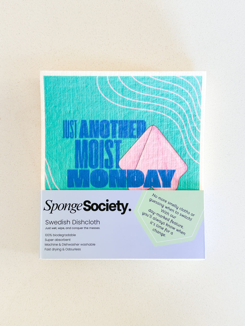 Cheeky Design Swedish Dish Cloth. Daily edition 7pk