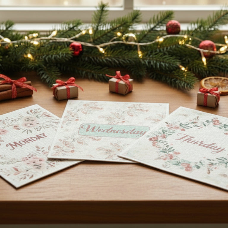 Christmas Swedish Dish Cloths 7pk